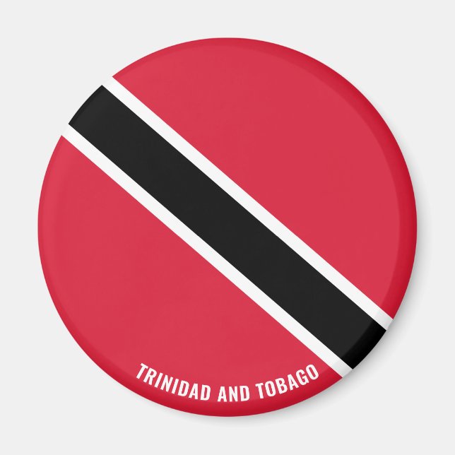 Trinidad and Tobago Flag Charming Patriotic Magnet (Front)
