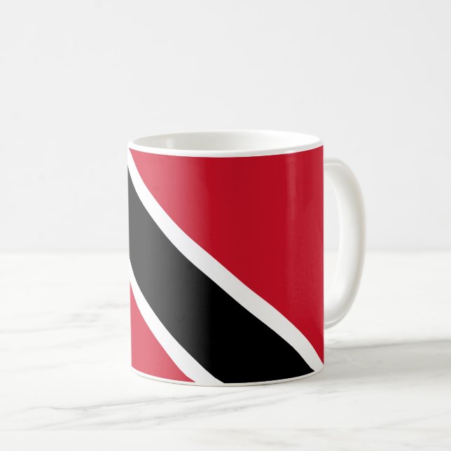 Trinidad and Tobago Flag Coffee Mug (Front Right)