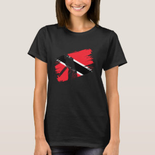 Trinidad And Tobago Flag Cricket Fan Player Coach T-Shirt