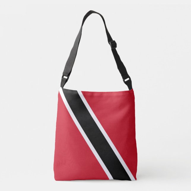 Trinidad and Tobago Flag Crossbody Bag (Back)