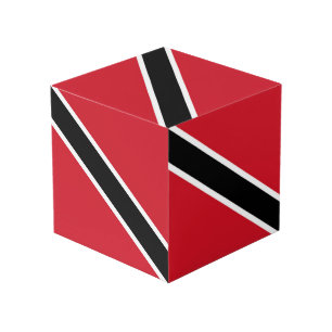 Trinidad and Tobago flag Cube