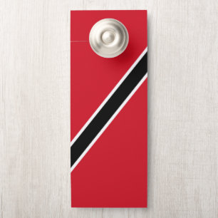 Trinidad and Tobago flag Door Hanger