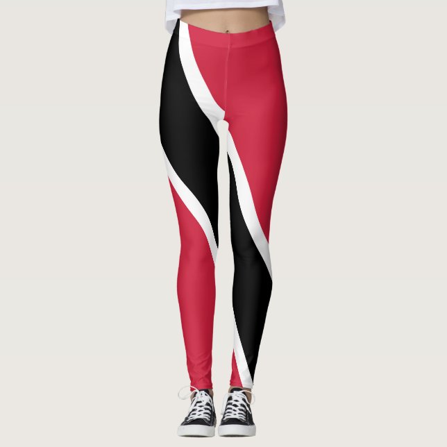 Trinidad and Tobago Flag Emblem Leggings (Front)