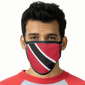 Trinidad and Tobago Flag Face Mask (Worn Him)
