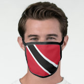 Trinidad and Tobago Flag Face Mask (Worn Him)