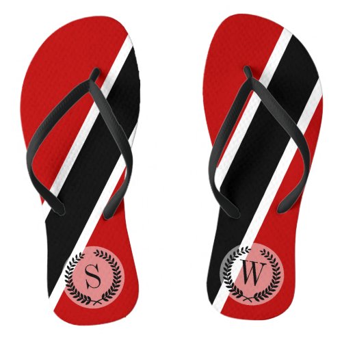 Trinidad and Tobago Flag Flip Flops