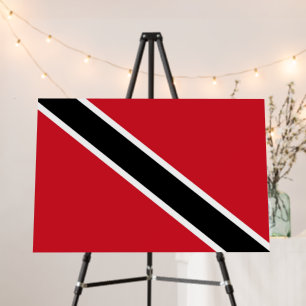 Trinidad and Tobago flag Foam Board