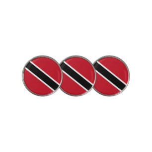 Trinidad and Tobago flag Golf Ball Marker