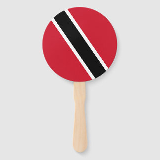 Trinidad and Tobago Flag Hand Fan