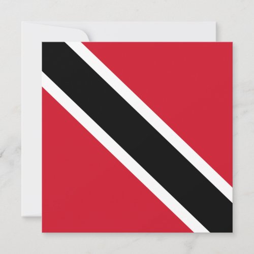 Trinidad and Tobago Flag Invitation