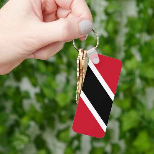 trinidad and tobago flag keychain (Hand)