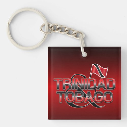 Trinidad and Tobago Flag Keychain