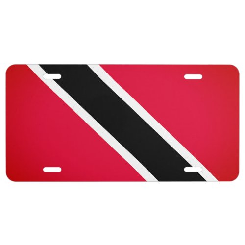 Trinidad and Tobago Flag License Plate