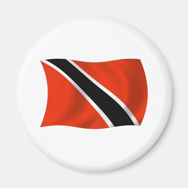 Trinidad and Tobago Flag Magnet (Front)
