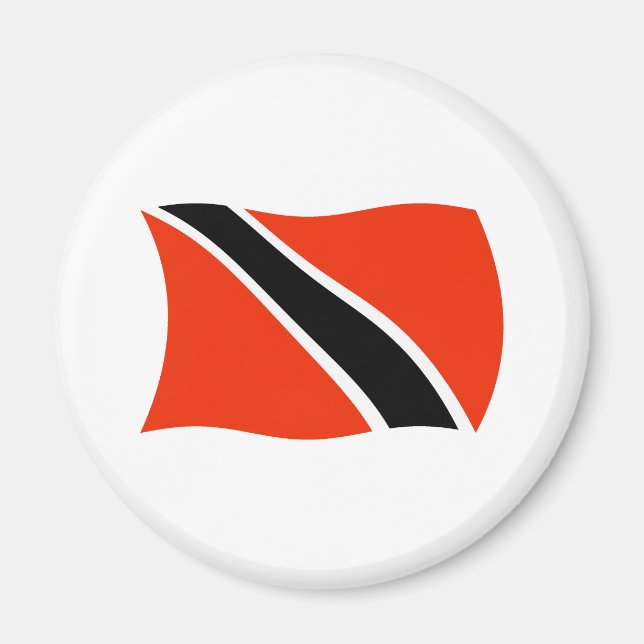 Trinidad and Tobago Flag Magnet (Front)