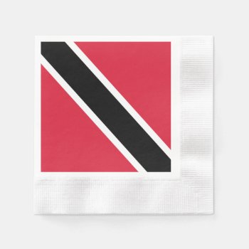 Trinidad And Tobago Flag          Napkins by Pir1900 at Zazzle