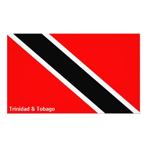 Trinidad and Tobago Flag Photo Print