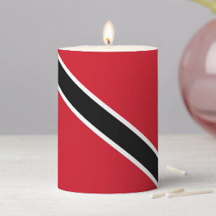 Trinidad and Tobago flag Pillar Candle