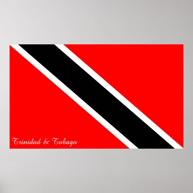 Trinidad and Tobago Flag Poster (Front)