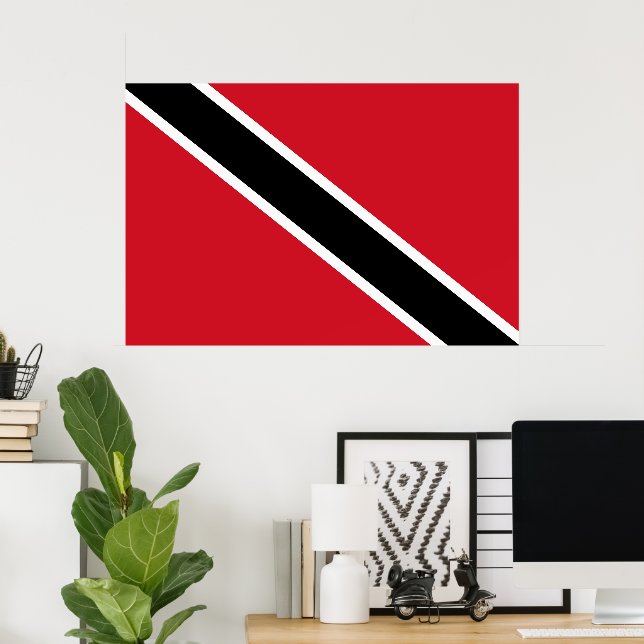Trinidad and Tobago flag Poster (Home Office)