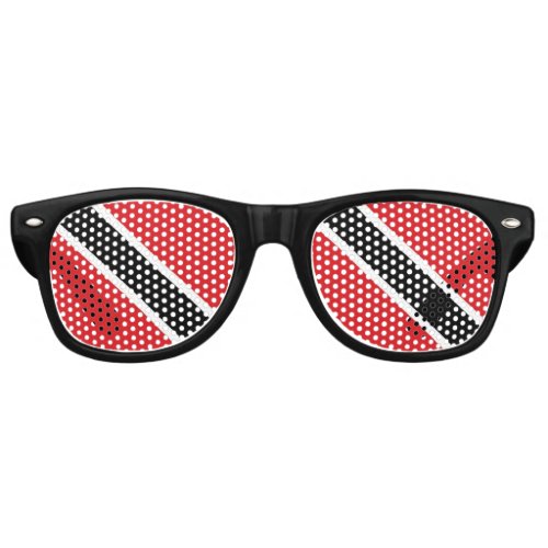 Trinidad and Tobago Flag Retro Sunglasses