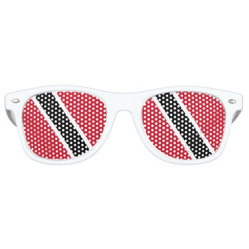 Trinidad and Tobago Flag Retro Sunglasses