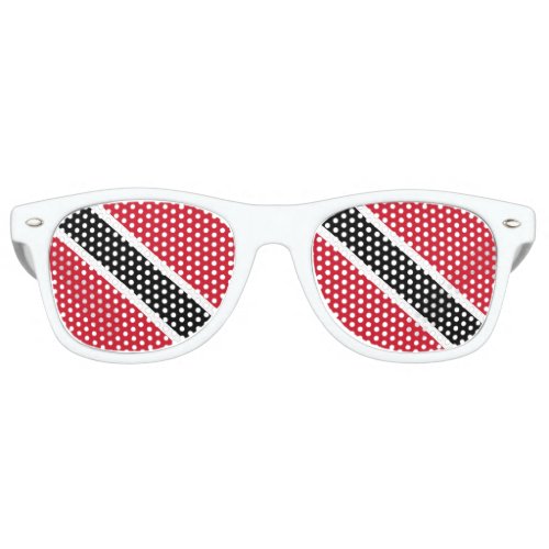 Trinidad and Tobago Flag Retro Sunglasses