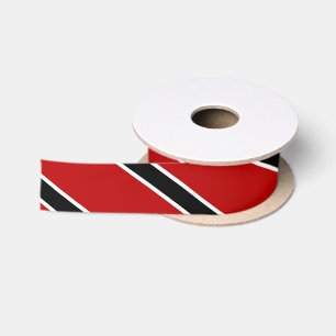 Trinidad and Tobago Flag Satin Ribbon