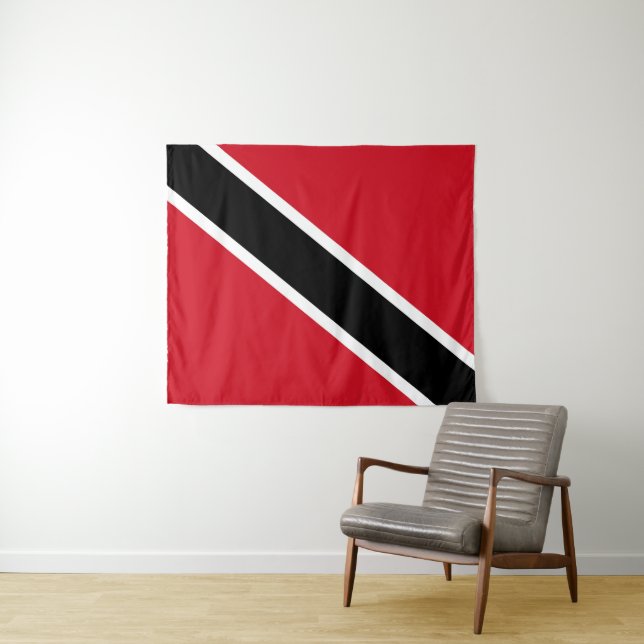 Trinidad and Tobago flag Tapestry (In Situ (Horizontal))