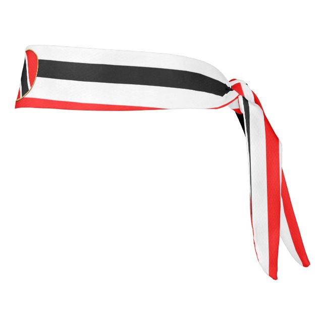 Trinidad and Tobago Flag Tie Headband (Rotate 90)