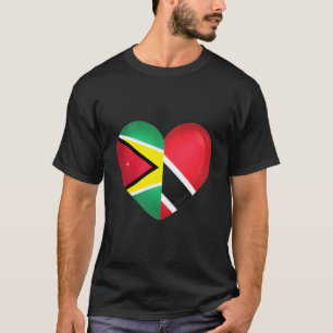 Trinidad And Tobago Flag Trini Guyana Guyanese Fla T-Shirt