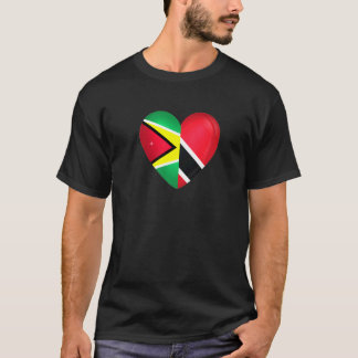 Trinidad and Tobago Flag Trini Guyana Guyanese Fla T-Shirt