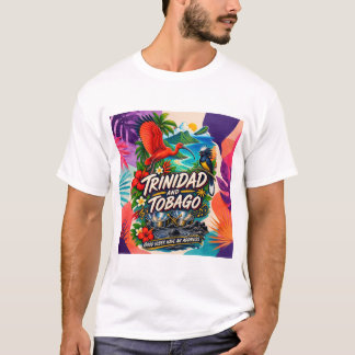 Trinidad and Tobago Good Vibes Have an Address T-S T-Shirt