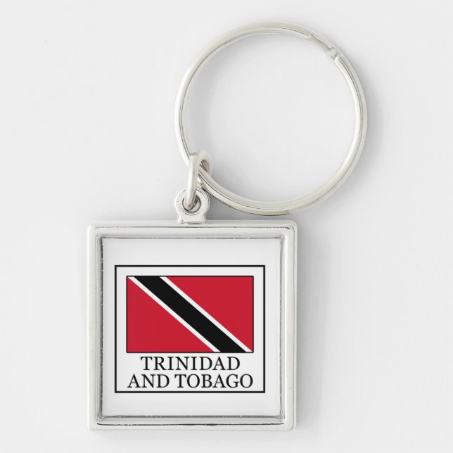 Trinidad and Tobago Keychain (Front)