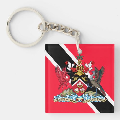 Trinidad and Tobago Keychain