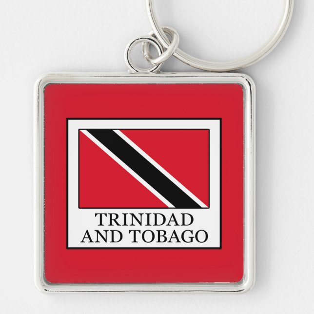 Trinidad and Tobago Keychain (Front)