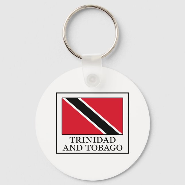 Trinidad and Tobago Keychain (Front)