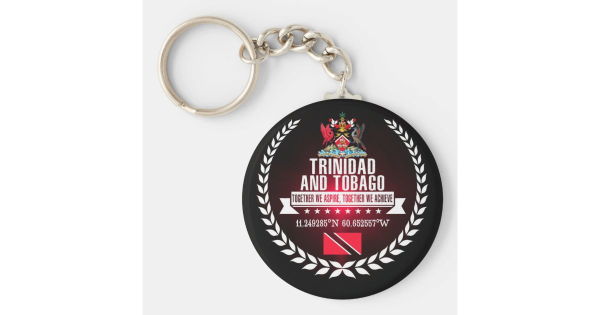 Trinidad and Tobago Keychain