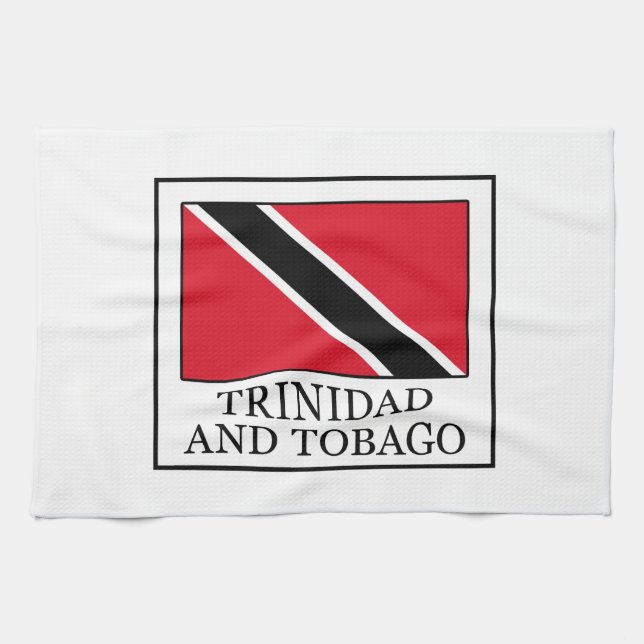 Trinidad and Tobago Kitchen Towel (Horizontal)