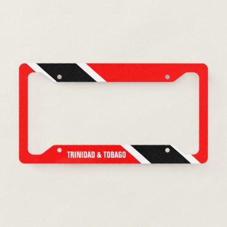 Trinidad And Tobago License Plate Frame