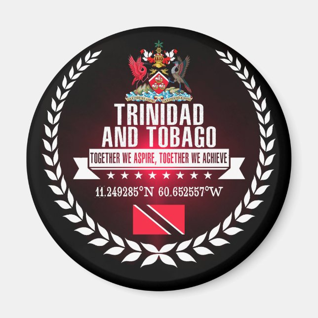 Trinidad and Tobago Magnet (Front)
