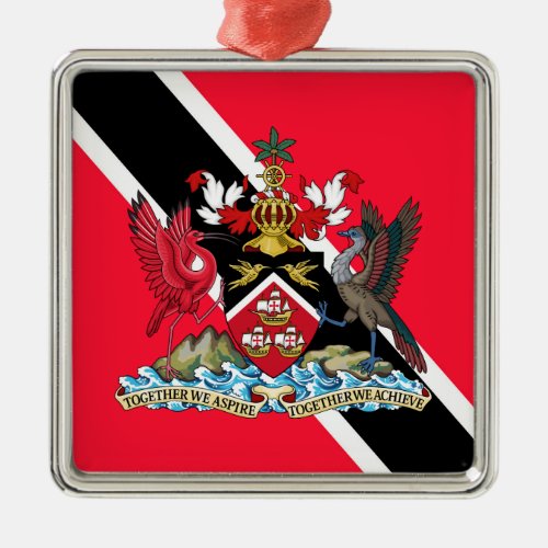 Trinidad and Tobago Metal Ornament