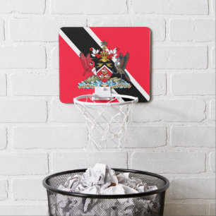 Trinidad and Tobago Mini Basketball Hoop