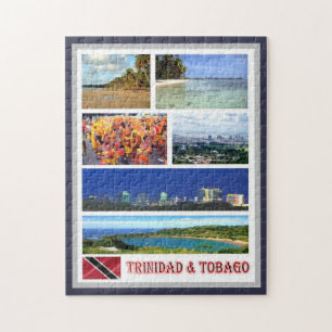 Trinidad and Tobago - Mosaic - Jigsaw Puzzle