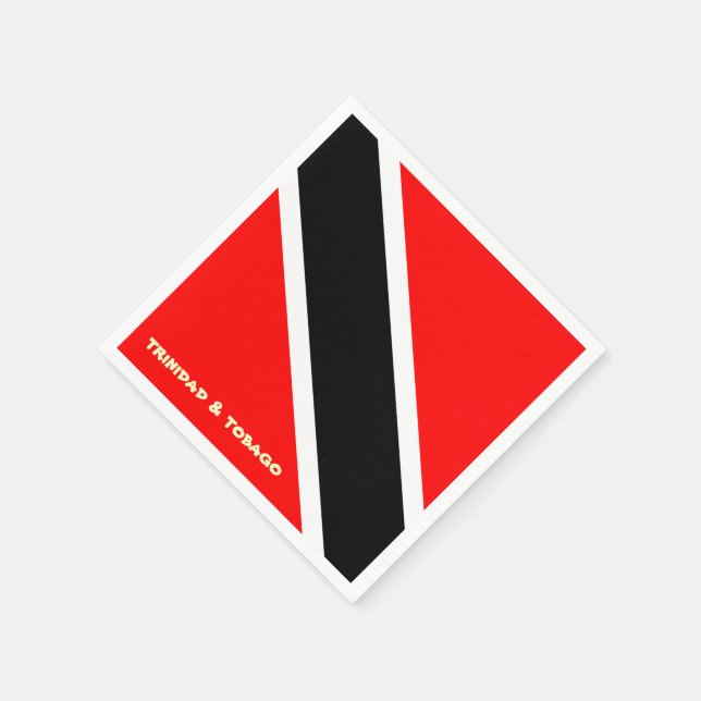 Trinidad and Tobago Paper Napkins (Corner)