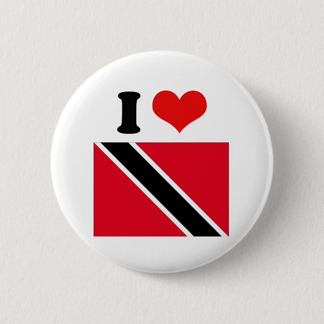 Trinidad and Tobago Pinback Button (Front)