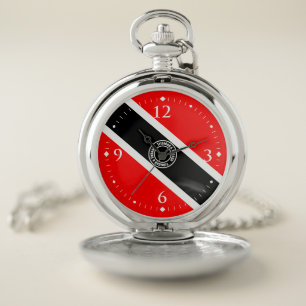 Trinidad and Tobago Pocket Watch