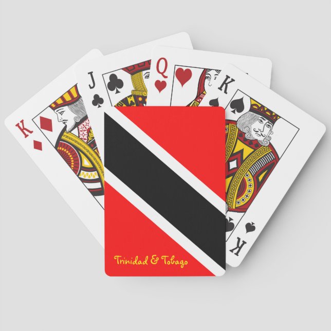 Trinidad and Tobago Poker Cards (Back)
