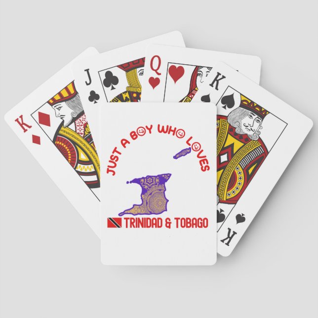 Trinidad And Tobago  Poker Cards (Back)