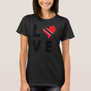 Trinidad And Tobago Sayings Trini Pride Flag  Dna  T-Shirt